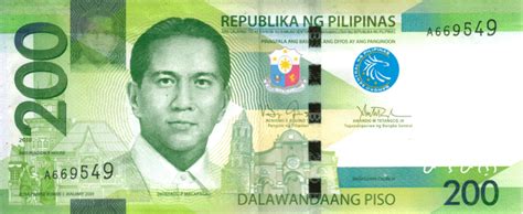 size of philippine money in cm